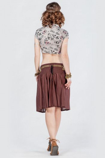 Серый топ Аврюз