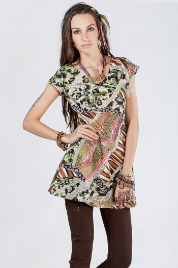 Серьги Спиральный мир