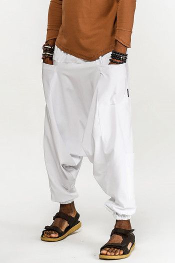 Белые шаровары Кумбха