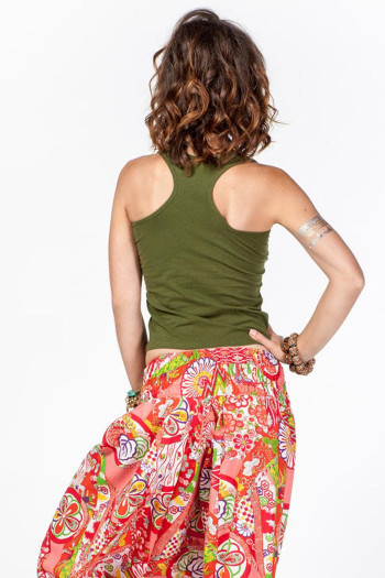 Зеленая майка Дубрава