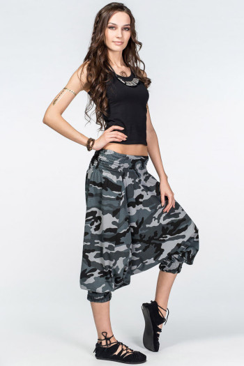 Чёрная майка Каладиум