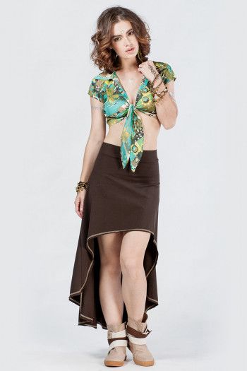 Топ на завязках Буйство красок