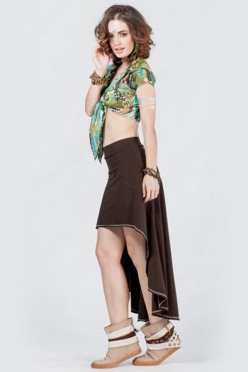 Топ на завязках Буйство красок