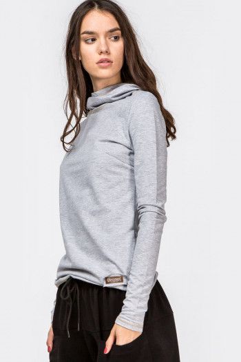 Серая кофта Пранаяма