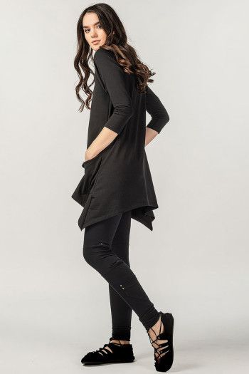 Леггинсы черные Атилла