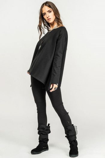 Леггинсы черные Атилла