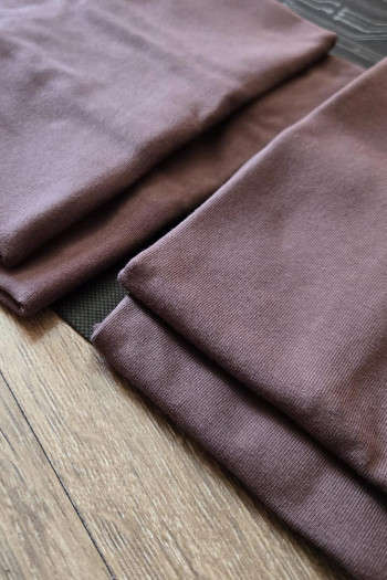 Однотонная майка Шоколад