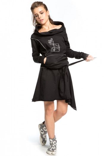 Дизайнерское платье Золотое сечение