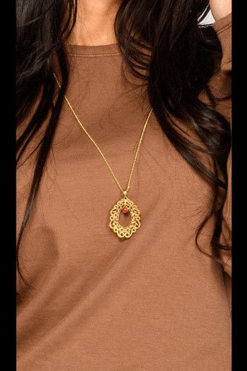 Кулон с камнем Сердце брахмана