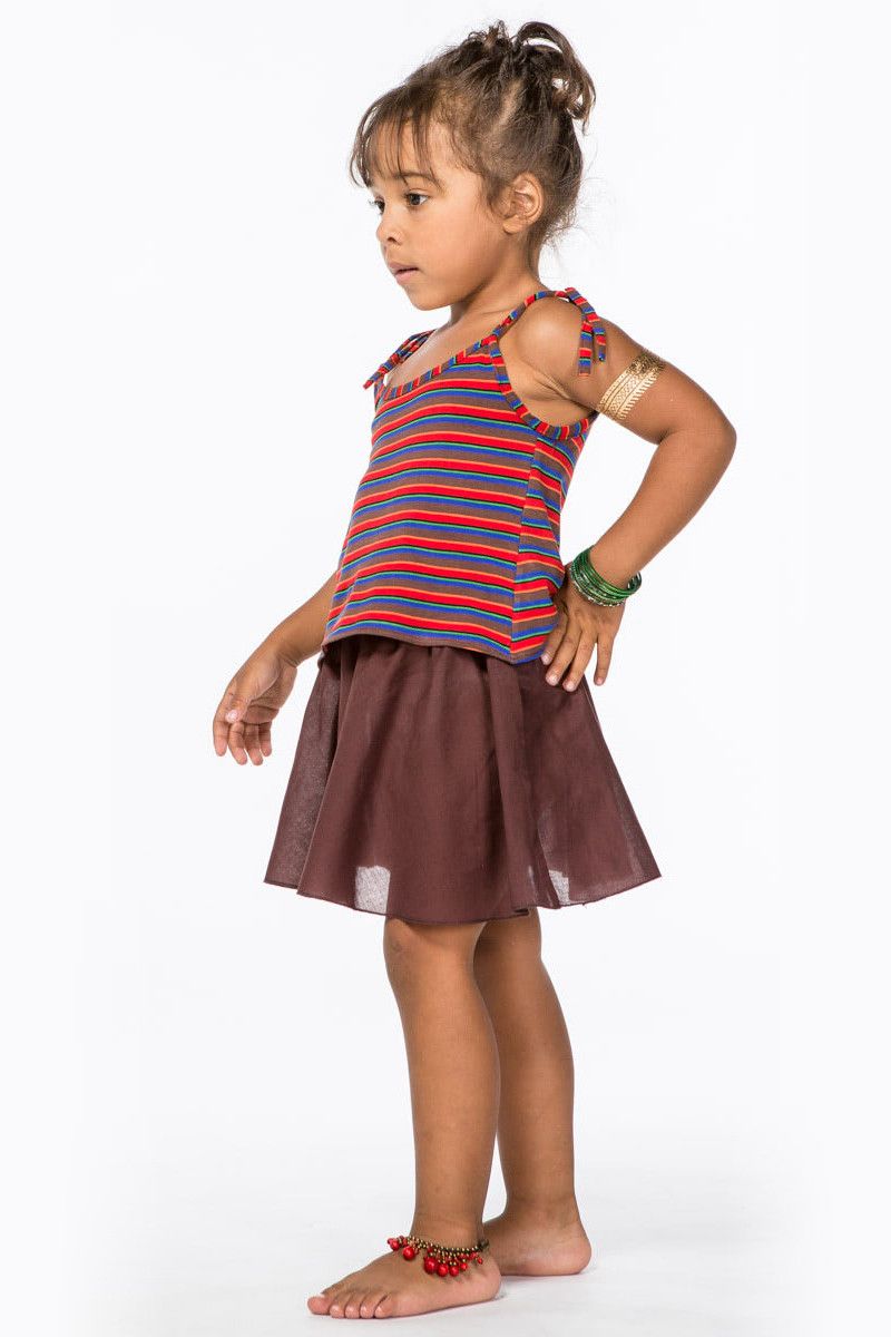 Расклешенная детская юбка Парвин