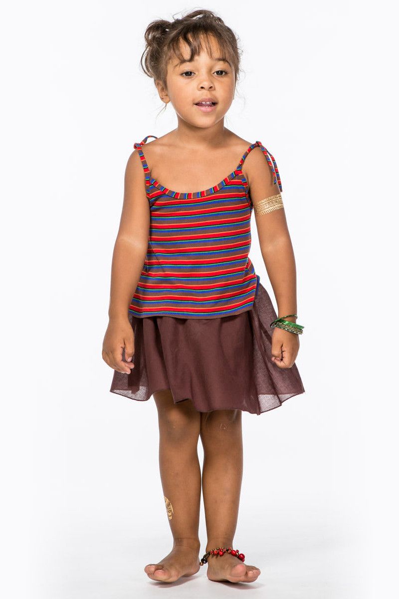 Расклешенная детская юбка Парвин