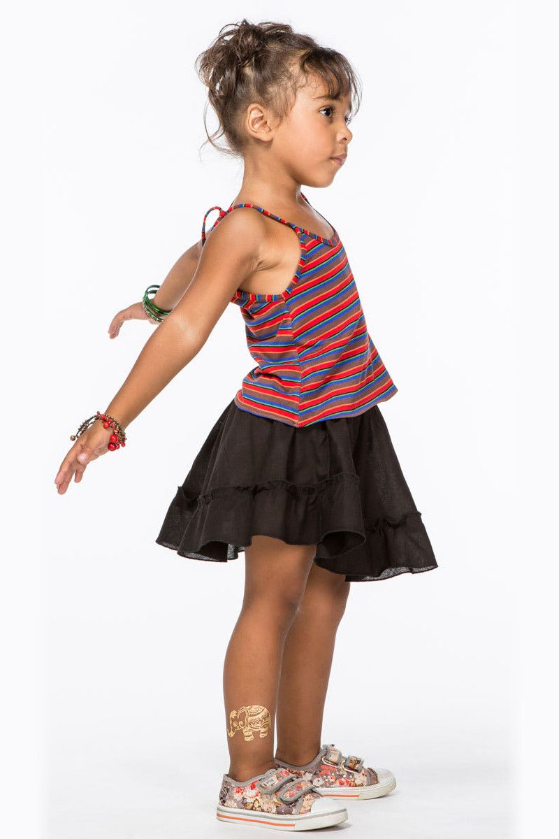 Юбка летняя Черный континент