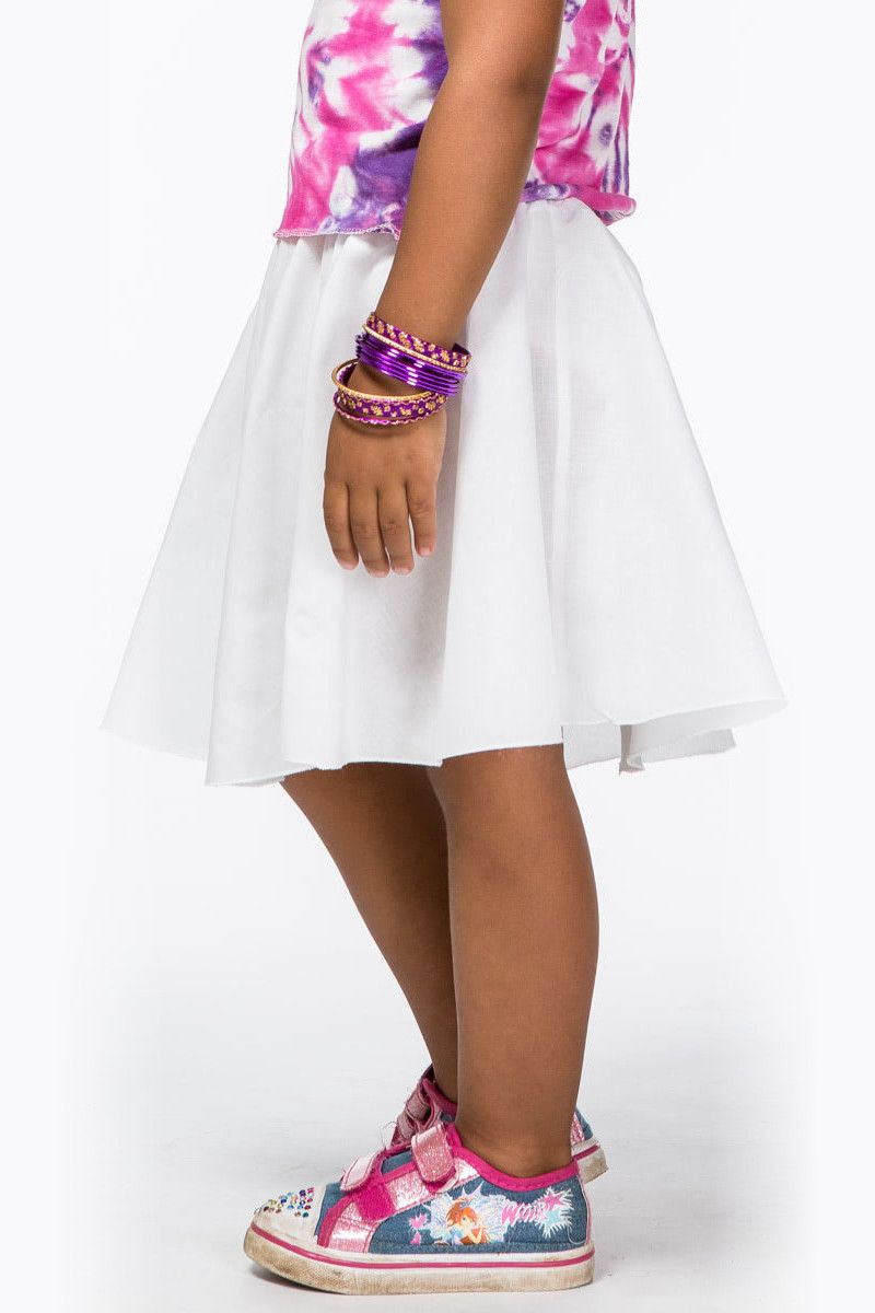 Юбка клеш детская Попкорн