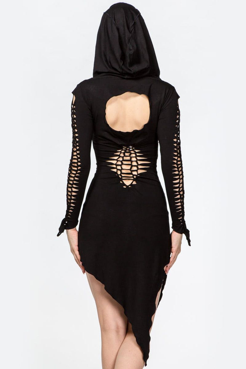 Платье Вороное перо