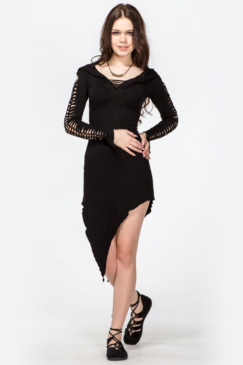 Платье Вороное перо