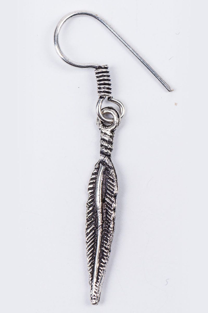 Серьги листья Стрелолист