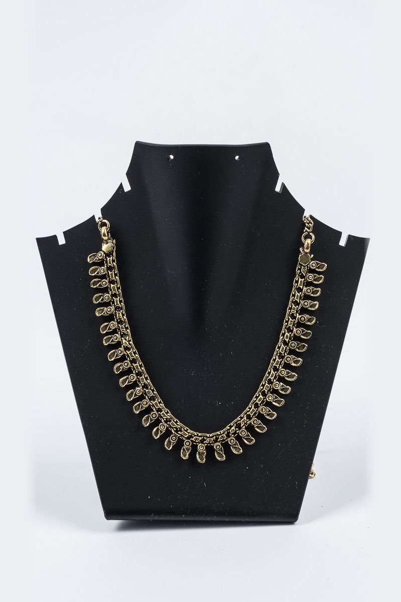 Золотистое колье Стрелы любви