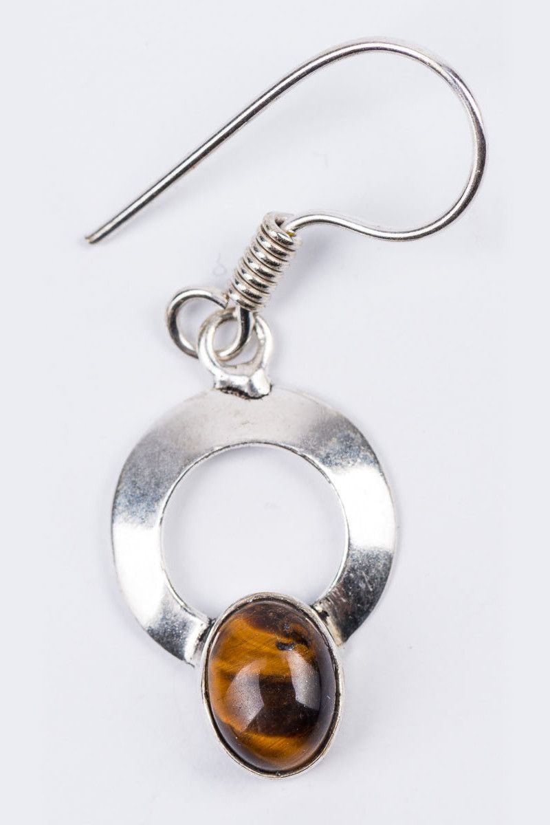 Серьги с камнями Агарта