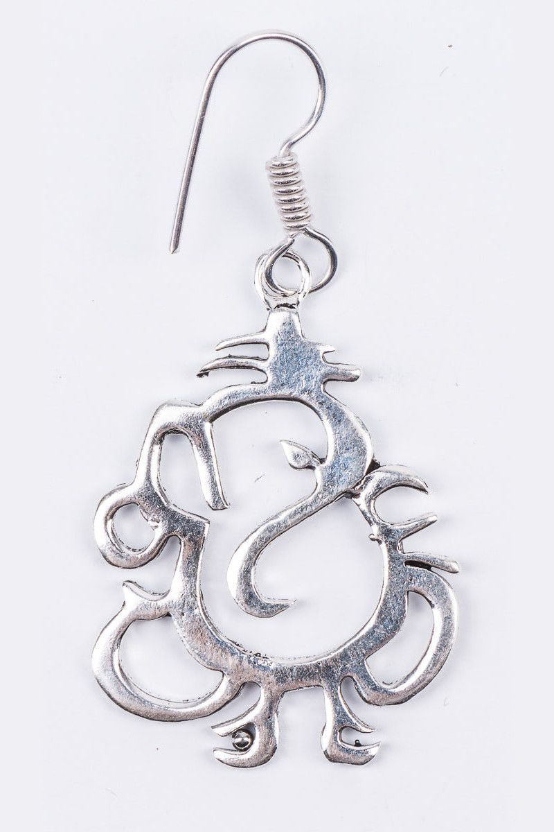 Серьги со слоном Думбай