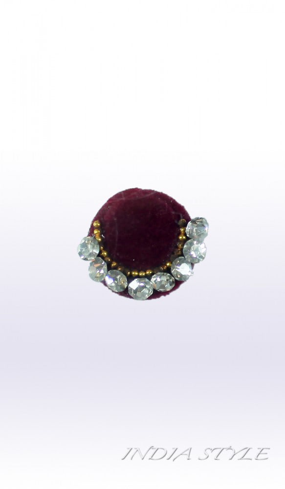 Бинди красная полумесяц