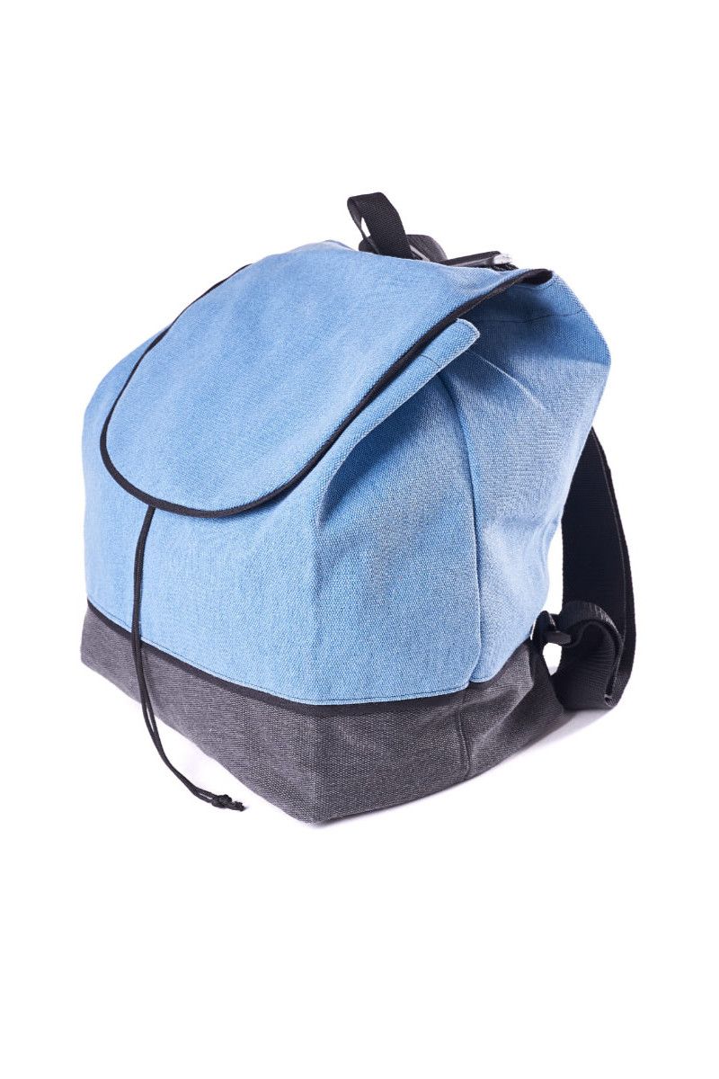 Сумка голубая Орлон