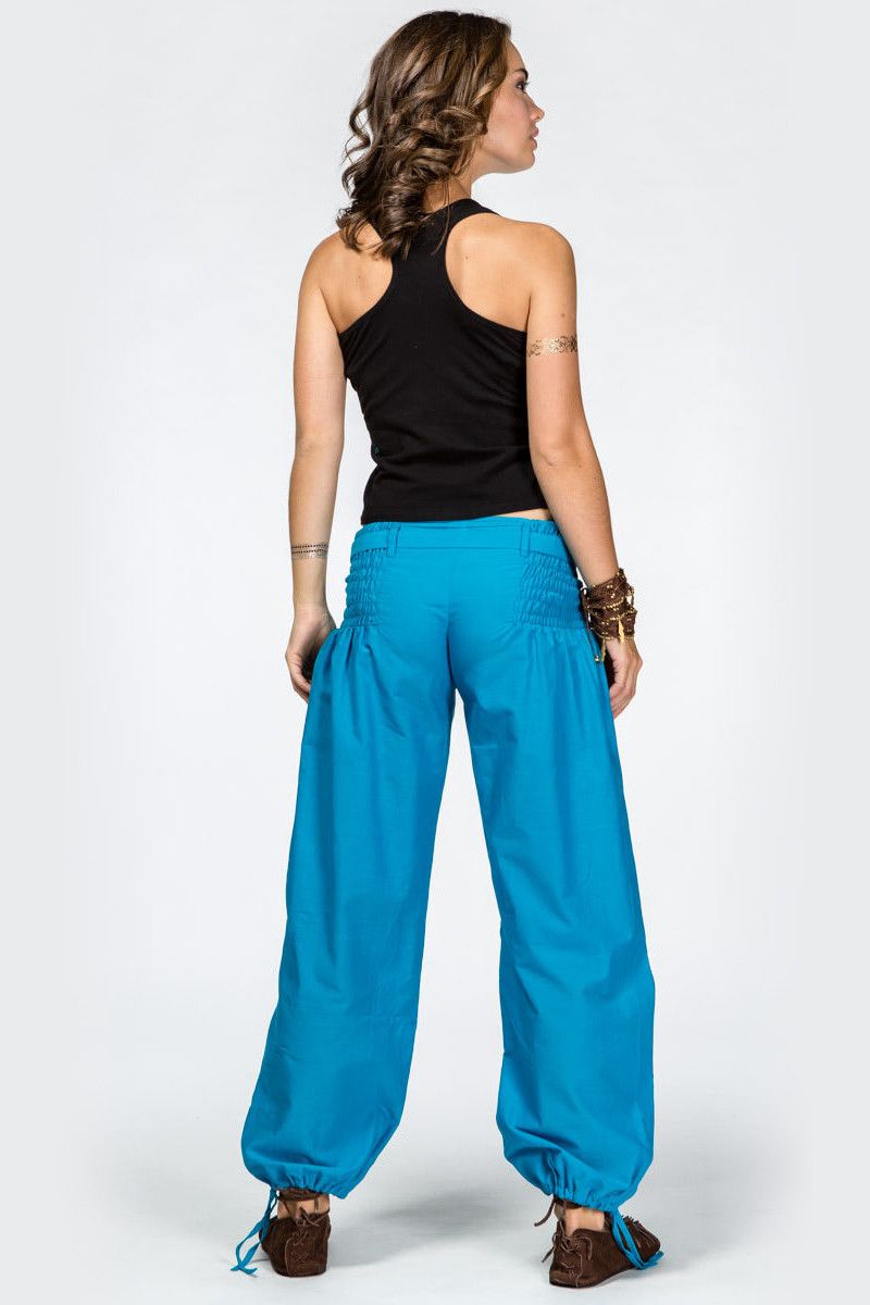 Голубые штаны на завязках Карамбола