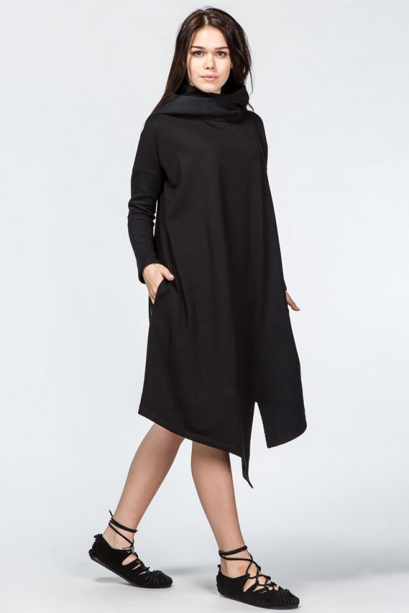 Платье с капюшоном Свифт