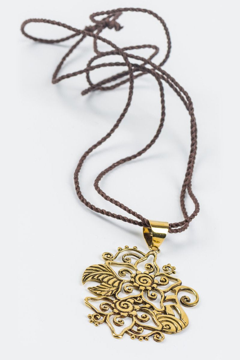 Латунная подвеска Анурадха