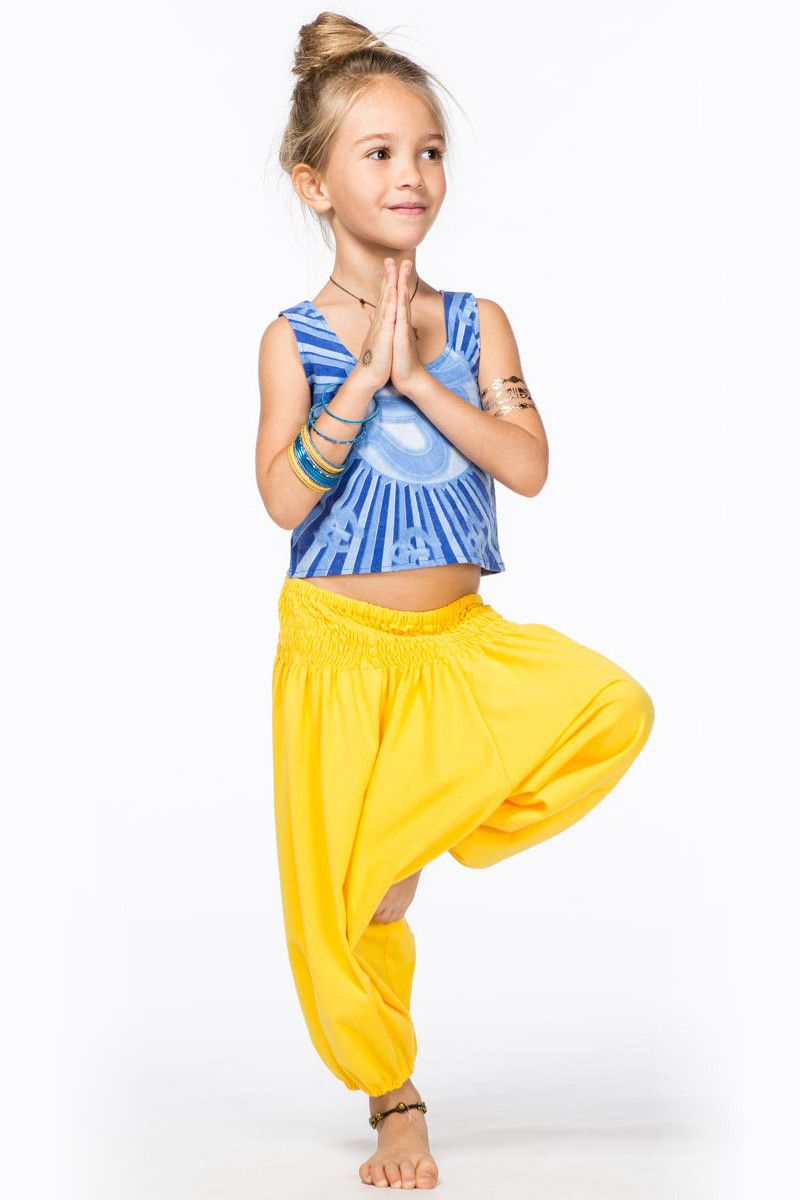 Шаровары жёлтые детские Пуэрто