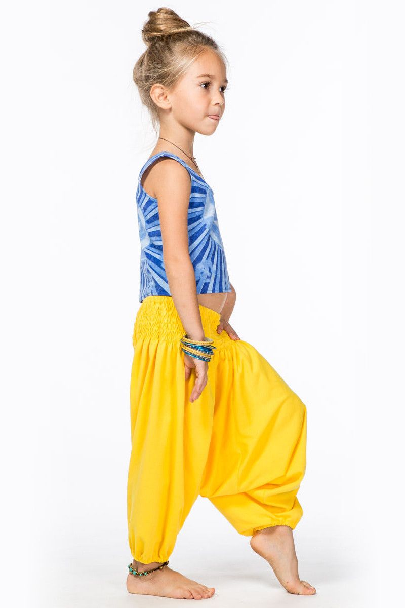 Шаровары жёлтые детские Пуэрто
