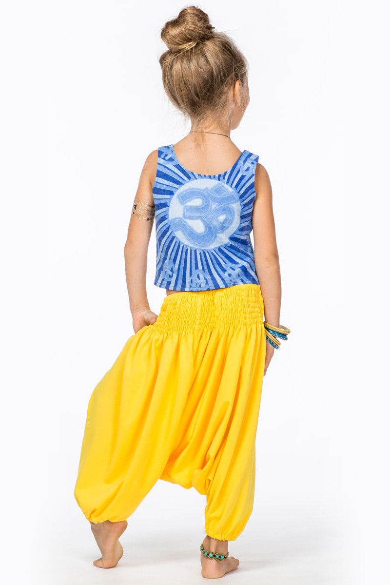 Шаровары жёлтые детские Пуэрто