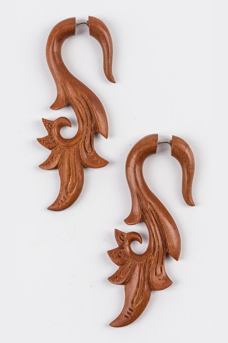 Серьги Иллюзия двойственности