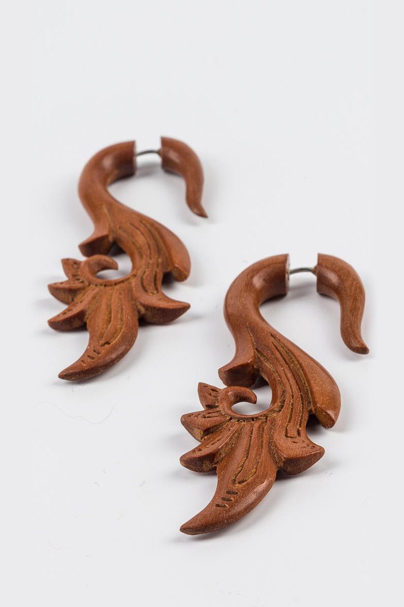 Серьги Иллюзия двойственности