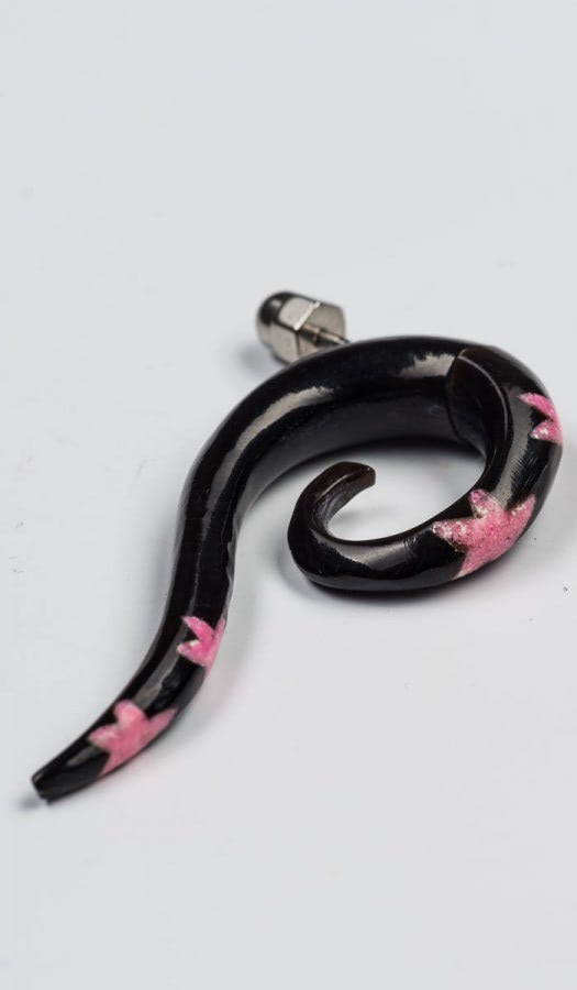 Этнические серьги Пара лотосов