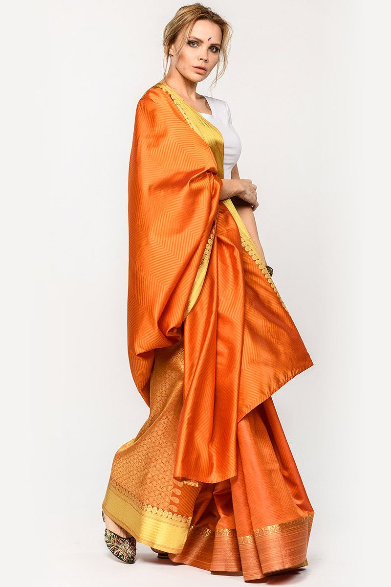 Сари шифоновое Абанда