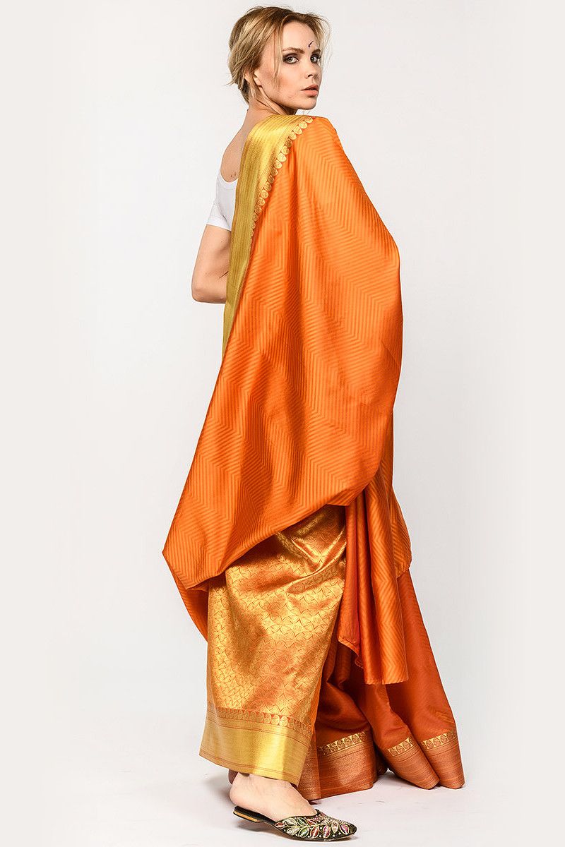 Сари шифоновое Абанда