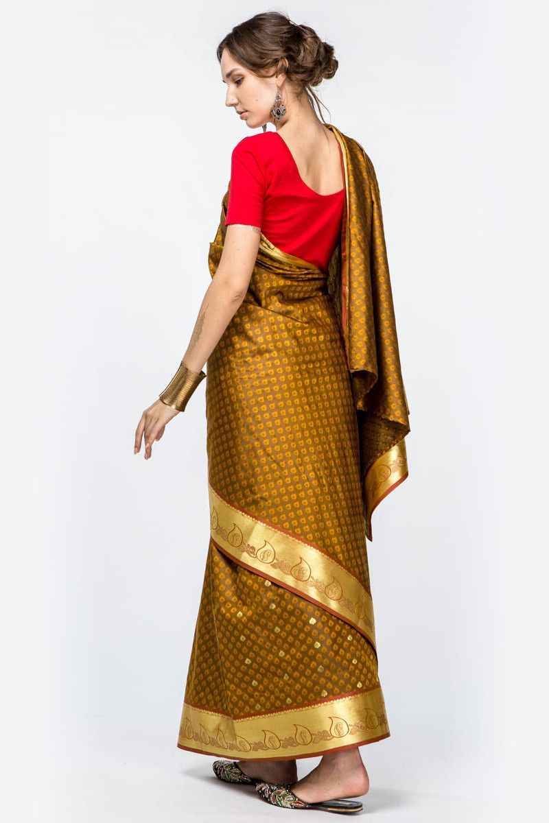 Шифоновое сари Дхарма