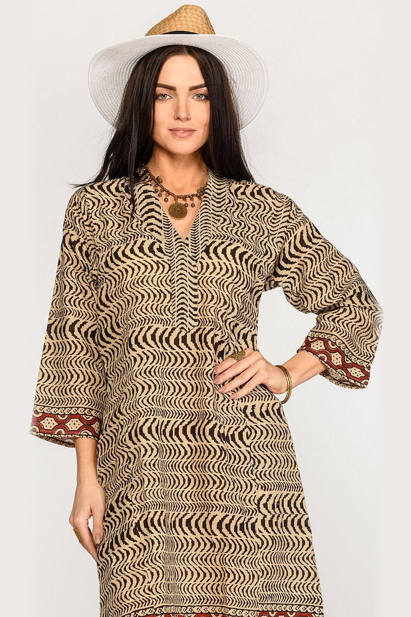 Летнее хлопковое платье Марупа