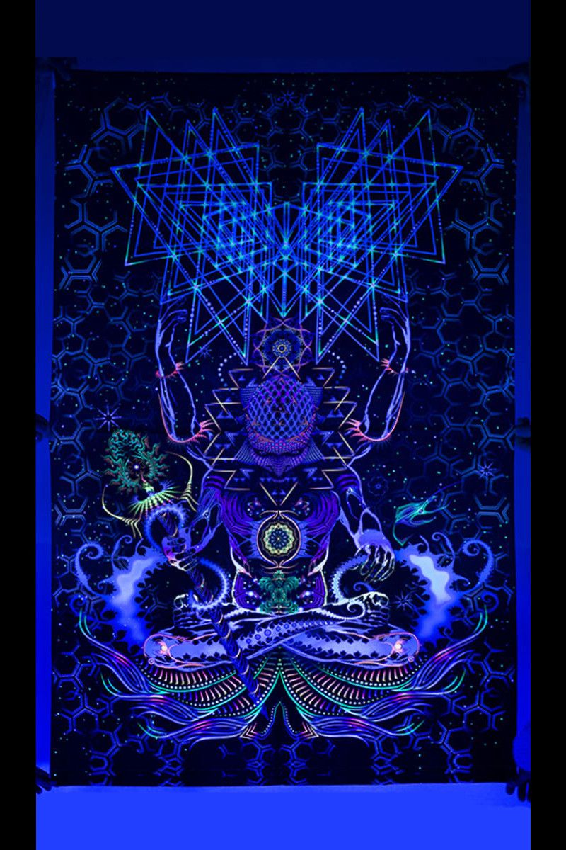 Флуоресцентный настенный декор «Macrocosm»