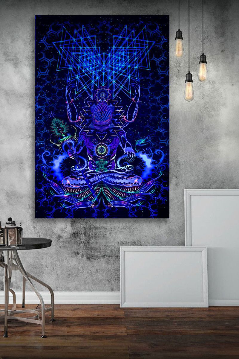 Флуоресцентный настенный декор «Macrocosm»