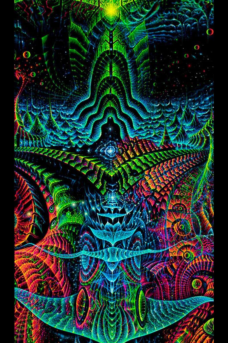 Психоделический гобелен «Searching Myself»