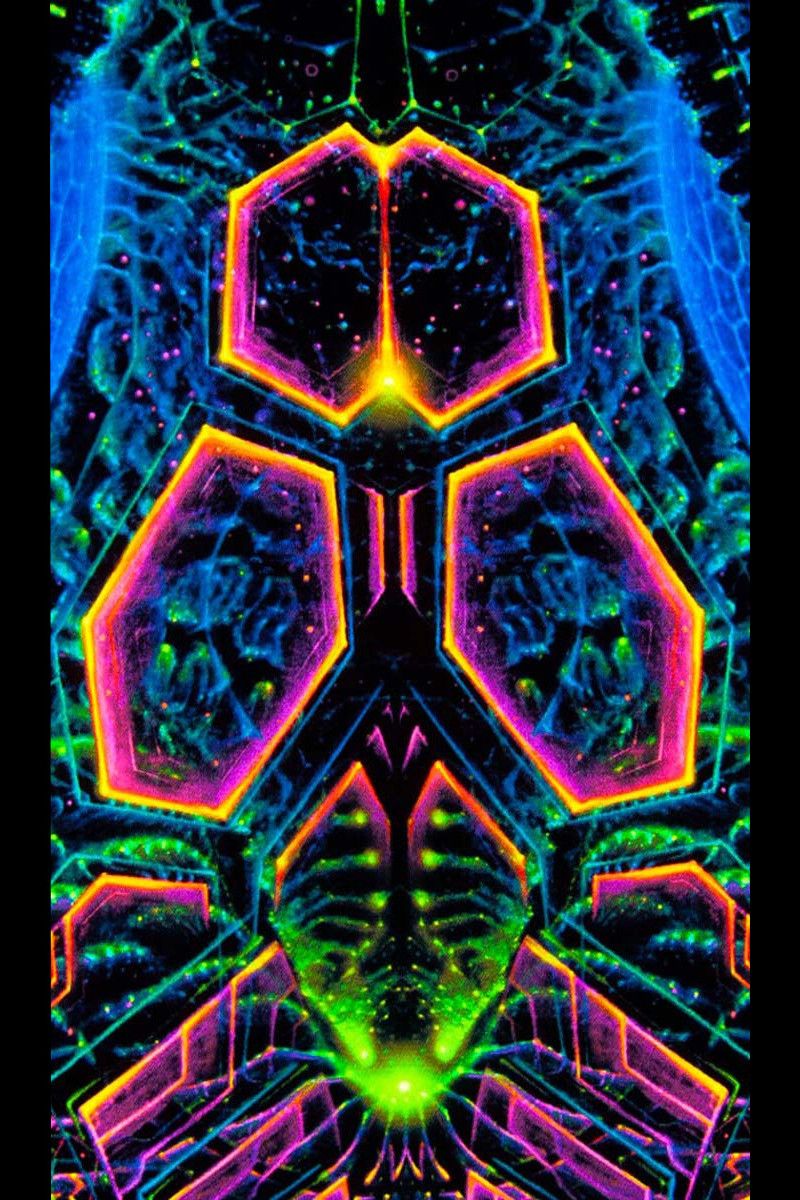 Настенный фрактальный фон «Rising Energy»