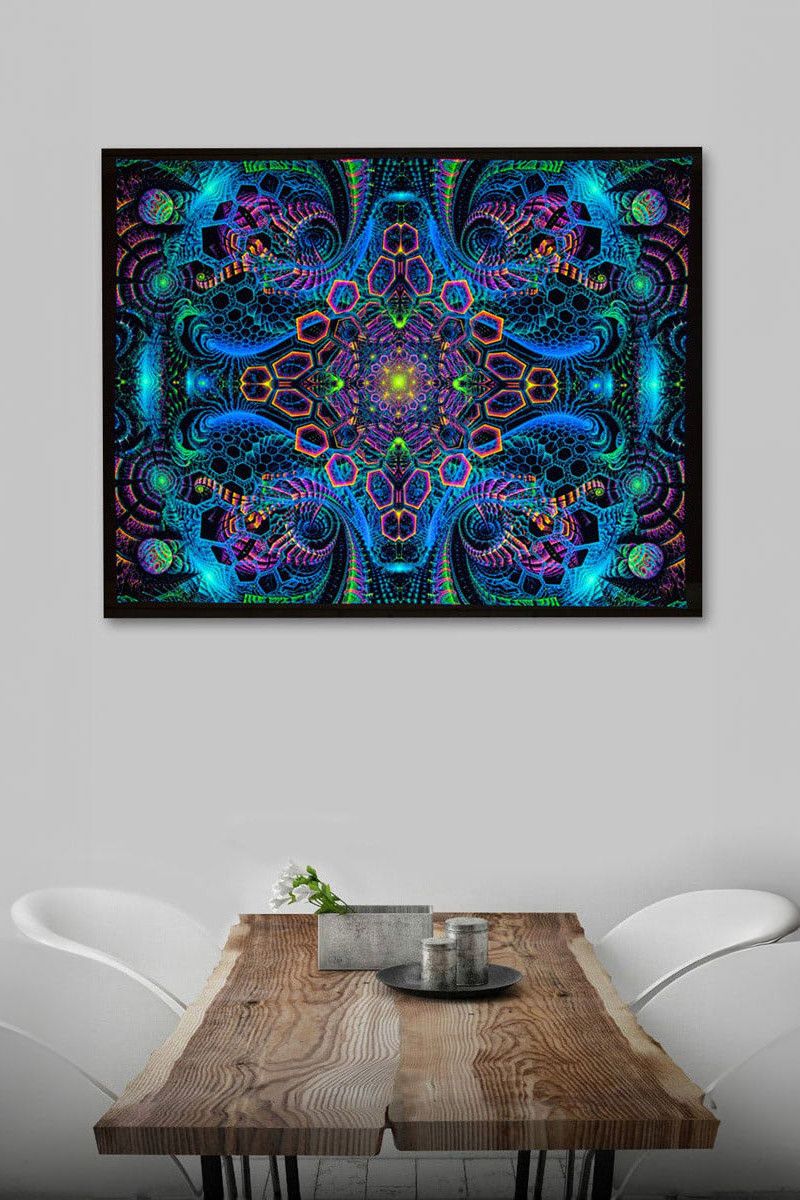 Настенный фрактальный фон «Rising Energy»