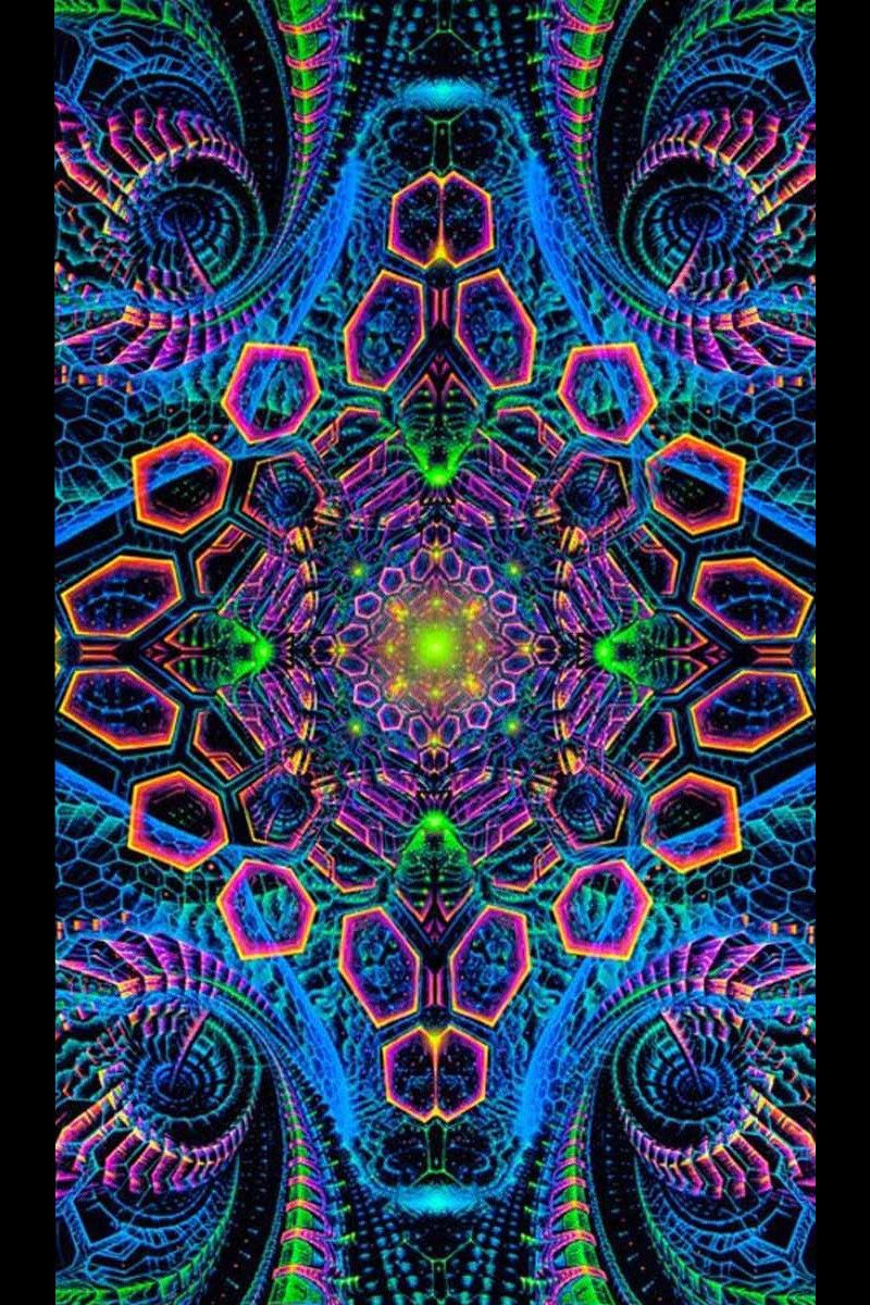 Настенный фрактальный фон «Rising Energy»