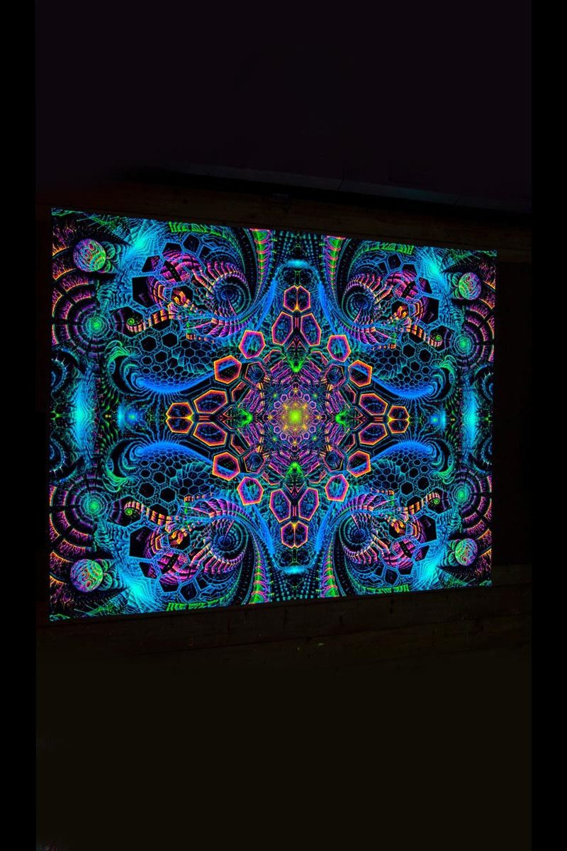 Настенный фрактальный фон «Rising Energy»