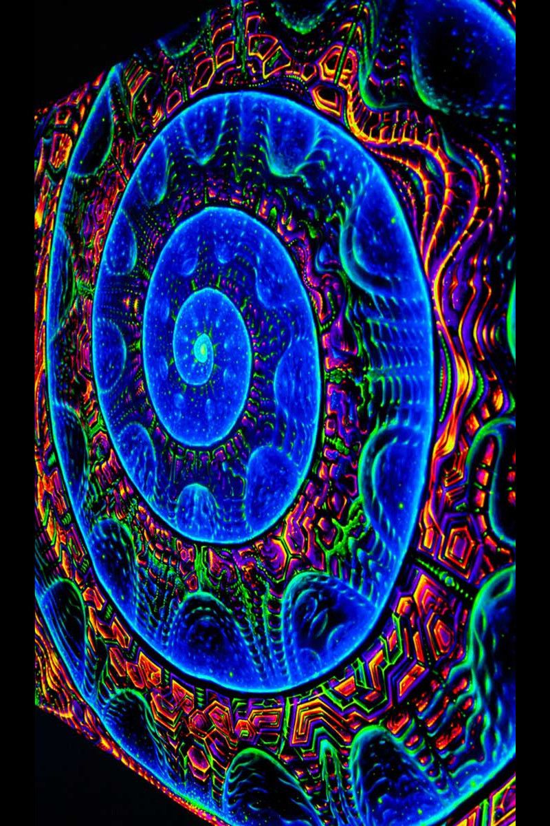 Настенный триповый арт декор «Infinity Levels»