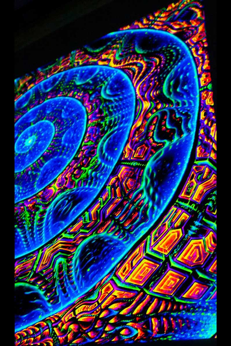 Настенный триповый арт декор «Infinity Levels»