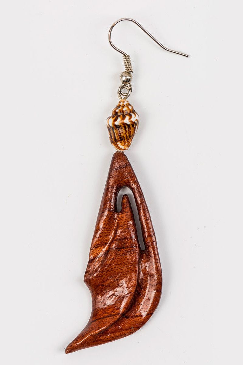 Этнические серьги Ракушки