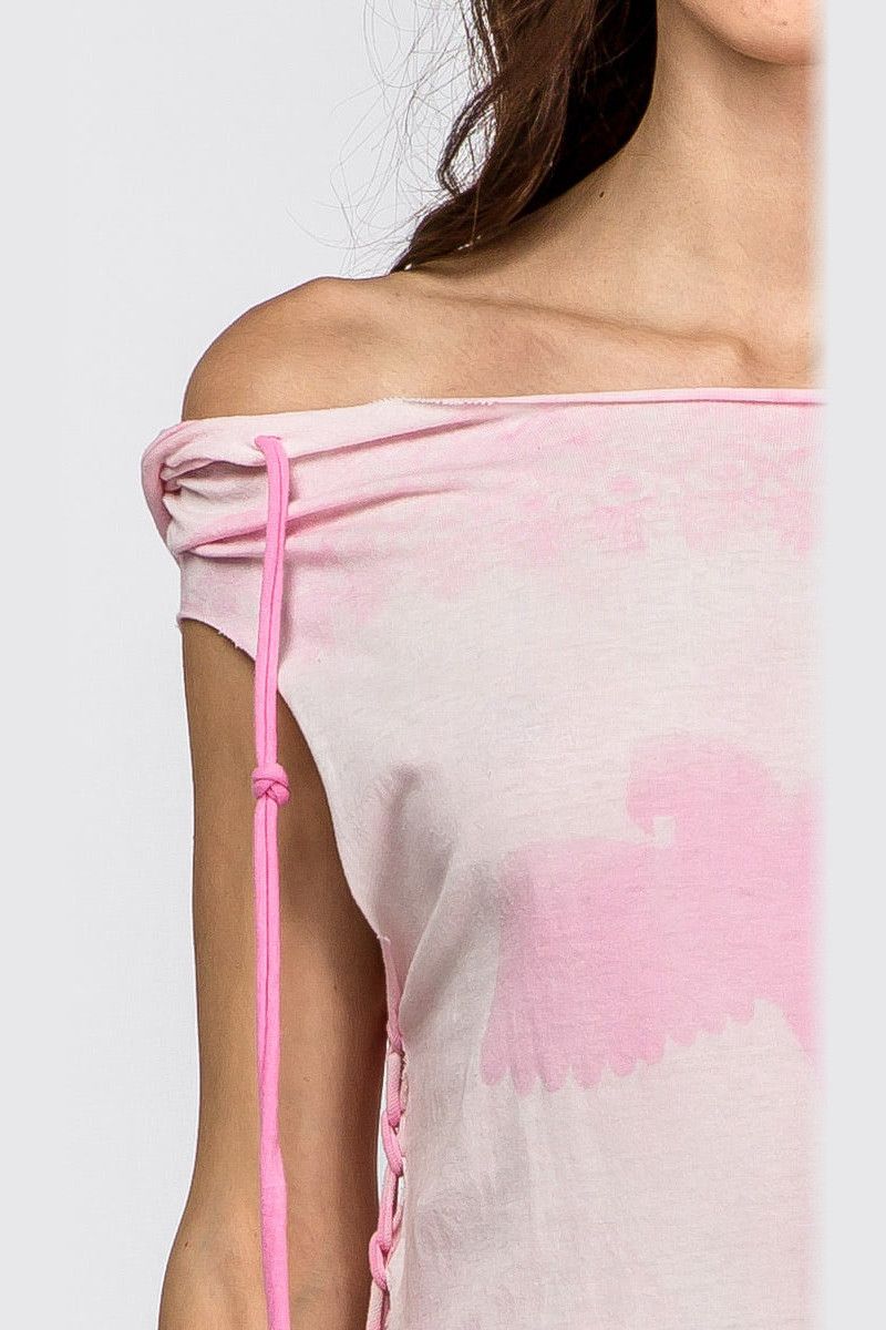 Розовое платье Сунда