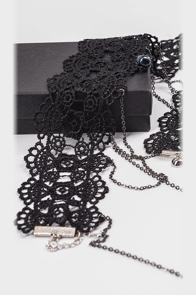 Комплект Черное кружево